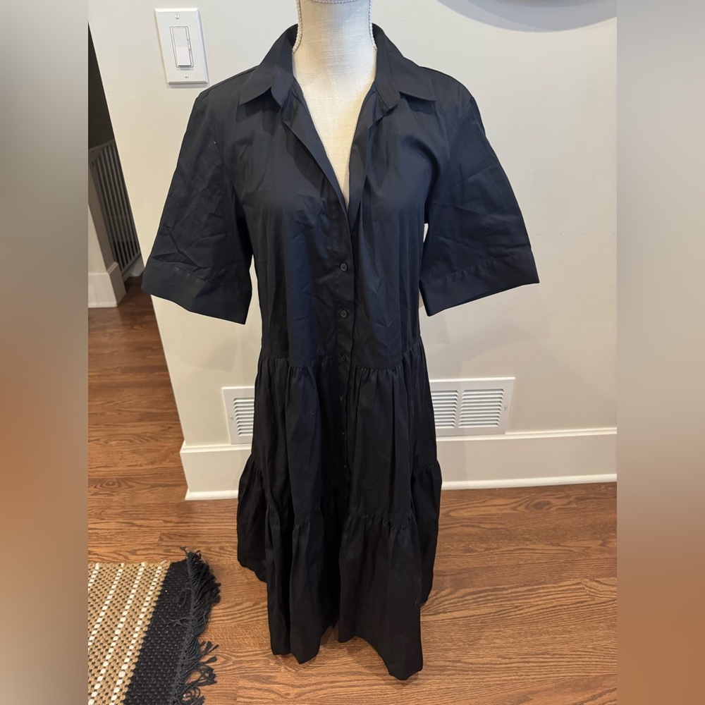 Nordstrom black long dress. New tags. Size small.